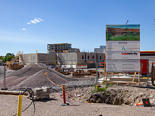 Hangonsillan rakennusty&ouml;t